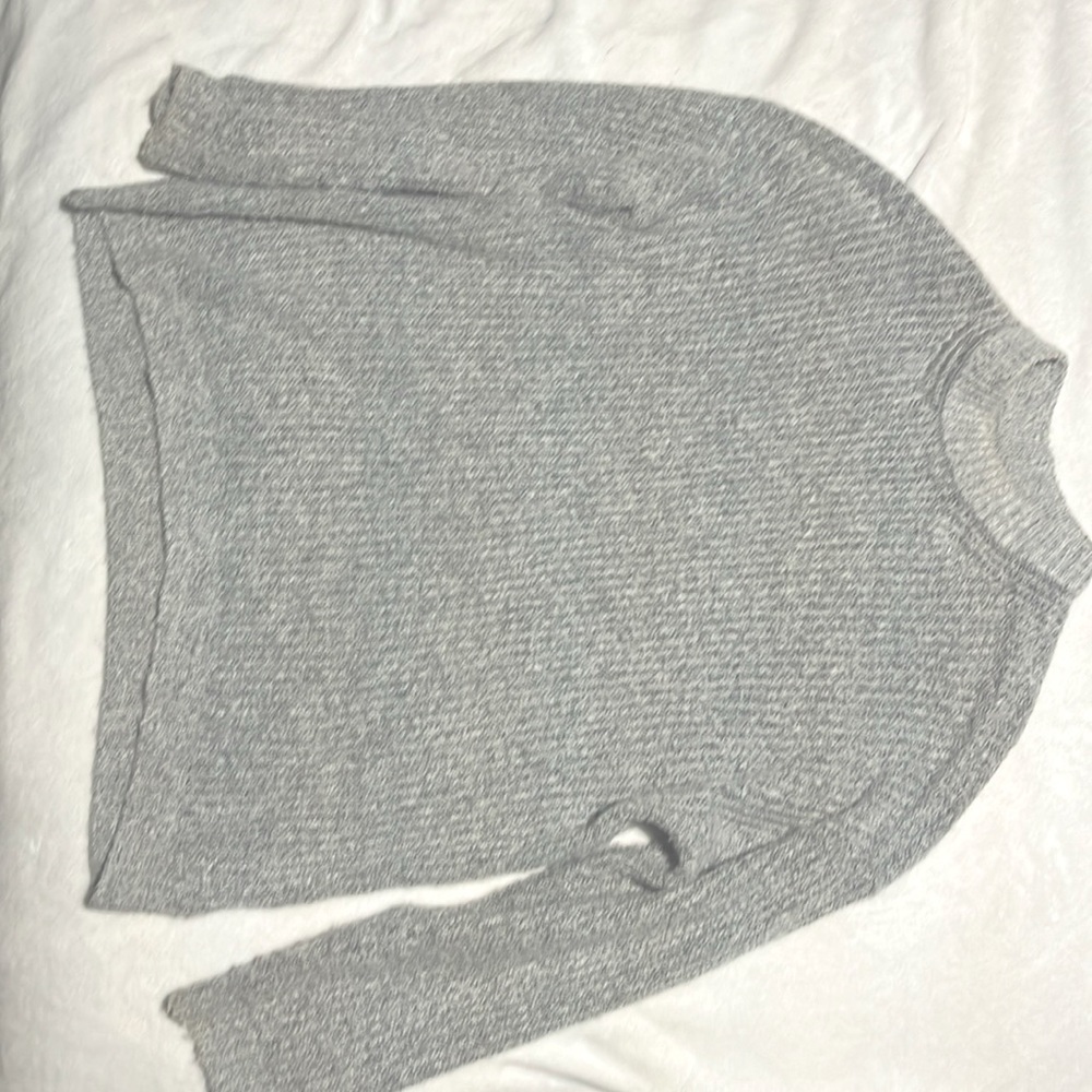 American eagle grey sweater